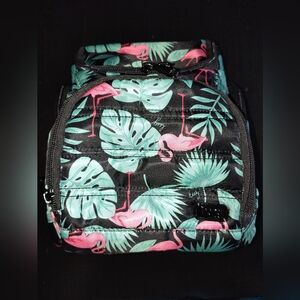 lug Caddy toiletry case in Flamingo black
